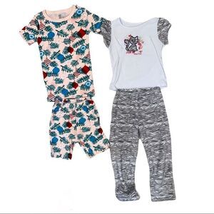 Gymboree/American Girl Lot of 2 Girls Pajama Sets